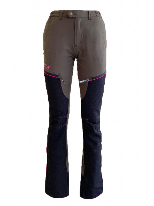 Pantaloni Con Firma Ricamata - Verde Magenta - Taglia : XXXL